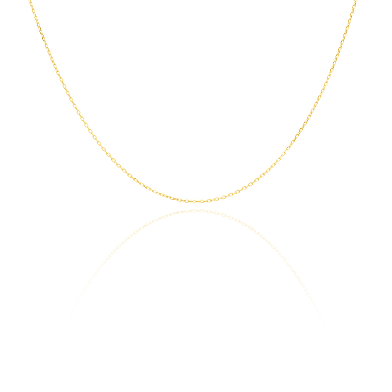 Laissez-vous charmer par cette chaine maille Forçat massive, en Or Jaune 18 Carats - 750/000.  Symbole d'amitié ou de séduction, chaînes et colliers n'ont qu'un but : sublimer votre cou.   CARACTERISTIQUES :  Poids en 45cm (gr) : 3.36 Poids en 50cm (gr) : 3.68 Poids en 60cm (gr) : 4.35 Matière : Or 18 Carats - 750/000 20664-20663-20662