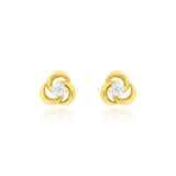 Boucles d'oreilles clous fleur serties  d'un zirconium, en Or Jaune 18 Carats - 750/000.  Offrir une boucle d'oreille c'est être sûr que le cadeau plaira.   CARACTERISTIQUES  Largeur (mm) : 5.00 Poids (gr) : 0.47  Matière : Or 18 Carats - 750/000 19748