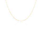 Chaine de cheville maille Forçat et perles de différentes couleurs, en Or Jaune 18 Carats - 750/000.   CARACTERISTIQUES :  Longueur (cm) : 27.00 Poids (gr) : 1.09 Matière : Or 18 Carats - 750/000 20409-20407-20411