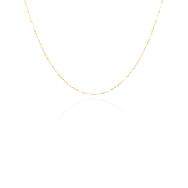 Chaine de cheville maille Forçat et perles de différentes couleurs, en Or Jaune 18 Carats - 750/000.   CARACTERISTIQUES :  Longueur (cm) : 27.00 Poids (gr) : 1.09 Matière : Or 18 Carats - 750/000 20409-20407-20411