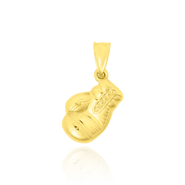 Pendentif en forme de Gant de boxe en Or Jaune 18 Carats - 750/000.     CARACTERISTIQUES :  Dimensions H x l (mm) : 14.5 x 10 Poids (gr) : 0.88 Matière : Or 18 Carats - 750/000 19989 