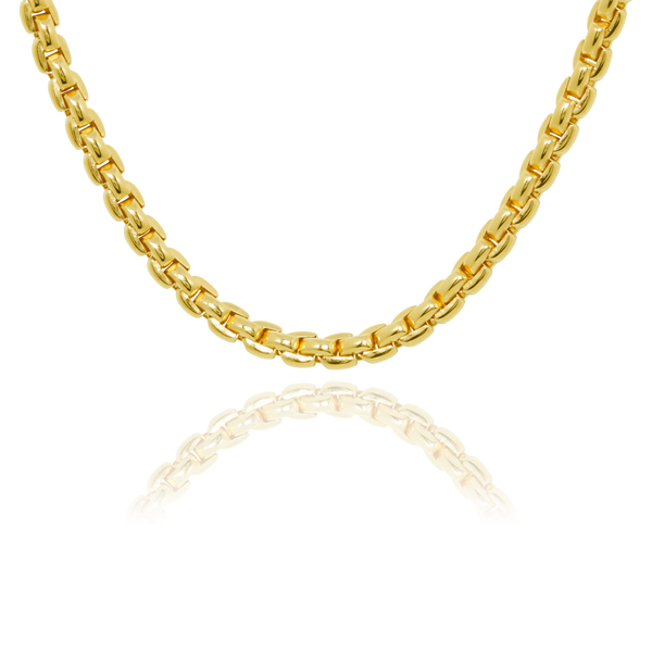 Collier maille Jaseron,  en Or Jaune 18 Carats - 750/000.  Symbole d'amitié ou de séduction, chaînes et colliers n'ont qu'un but : sublimer votre cou.    CARACTERISTIQUES :  Longueur (cm) : 60.00 Poids (gr) : 30.79 Matière : Or 18 Carats - 750/000 20327 