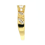 Duo Alliance et Solitaire Or Jaune 18 Carats et zirconium - ORLOV ny